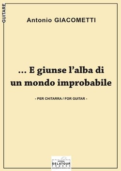 E giunse l'alba di un mondo improbabile pour guitare