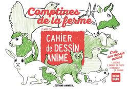 Les Comptines de la Ferme Cahier de Dessin Animé