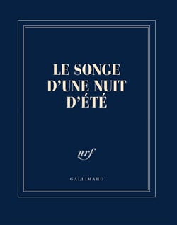 Carnet carré "Le Songe d'une nuit d'été" (papeterie)