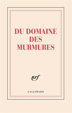 Carnet "Du domaine des Murmures" (papeterie)