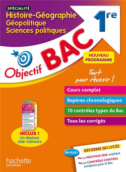 Objectif bac : spécialité histoire-géo, géopolitique et sciences politiques - 1re