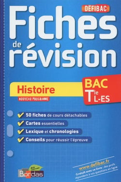 Defibac Histoire Term L, Es