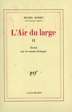 L'air du large t.2 - essais sur le roman étranger