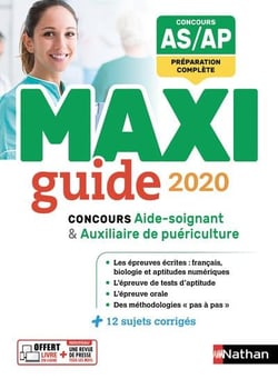 Maxi guide - concours AS/AP (édition 2020)