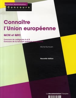 Connaître l'union européenne - qcm et qrc - concours de catégories a et b