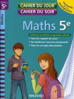 Cahiers du jour/ soir - mathématiques - 5ème (édition 2010)