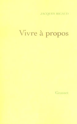Vivre à propos