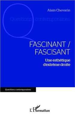 Fascinant / fascisant - une esthétique d'extrême droite