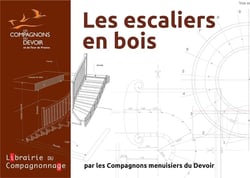 LES ESCALIERS EN BOIS : 3 fascicules : droits et balancés, courbes et lamellé collé