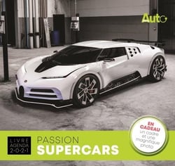 Livre-agenda - passion supercars (édition 2021)