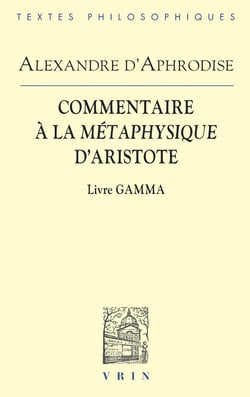 Commentaire à la Métaphysique d'Aristote : Livre Gamma