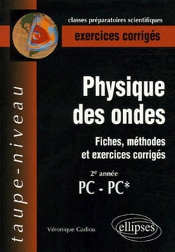 PHYSIQUE DES ONDES - FICHES, METHODES - pc, pc*