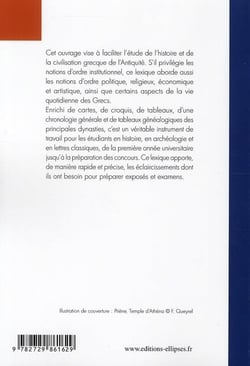 Lexique d'histoire et de civilisation grecque (3e édition)