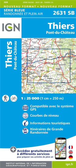 2631Sb Thiers.Pont-Du-Château
