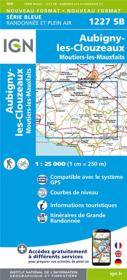 1227Sb Aubigny Les Clouzeaux .Moutiers-Les-Mauxfaits