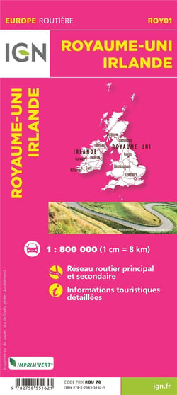 Roy01 Royaume-Uni/Irlande 1/800.000