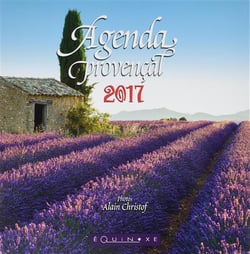 AGENDA PROVENCAL 2017 - GRAND FORMAT - COUVERTURE LAVANDE