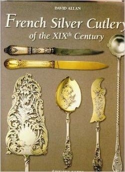 French silver cutlery of the XIXth century