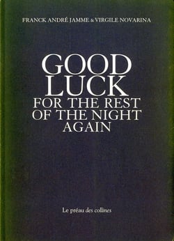 Good luck for the rest of the night again