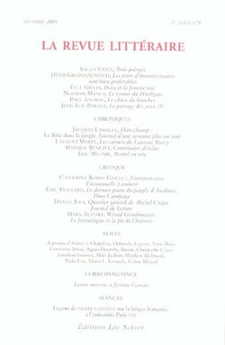 Revue litteraire n  9 (la)