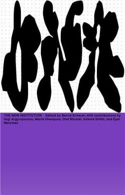 DNA n.25 : the new institution : institutions as practice