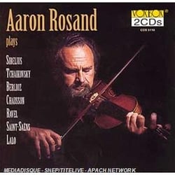 Aaron Rosand, Violon - Musique Pour Violon Et Orchestre