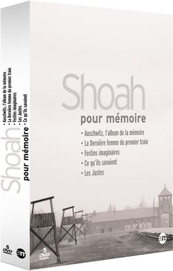 Shoah pour mémoire - Coffret : Auschwitz, l'album de la mémoire + La Dernière femme du premier train + Festins imaginaires + Ce qu'ils savaient + Tzedek : les justes