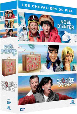 Les Chevaliers du fiel - Coffret d'enfer : Vacances d'enfer ! + Croisière d'enfer ! + Noël d'enfer