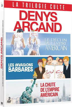 Trilogie Denys Arcand : Le déclin de l'empire américain + Les invasions barbares + La chute de l'empire américain