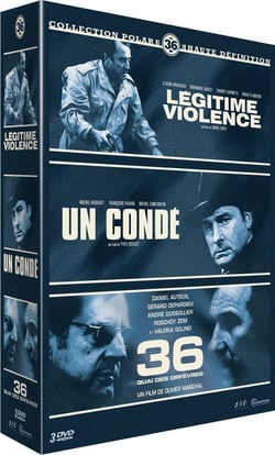 Collection "Le 36" : Légitime violence + Un Condé + 36 quai des Orfèvres