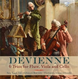 François Devienne : six trios pour flûte, alto et violoncelle