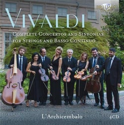 Vivaldi : les concertos et sinfonias pour cordes. l'Archicembalo