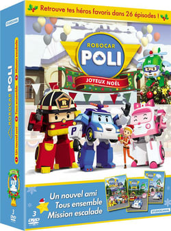 Robocar Poli - Coffret : Un Nouvel ami ! + Tous ensemble ! + Mission escalade