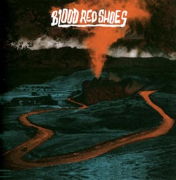 Blood red shoes