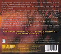 Deep meditation - CD