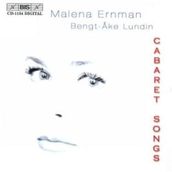 Les cabaret songs (De Bolcom, Weill, Britten, Hollander...)