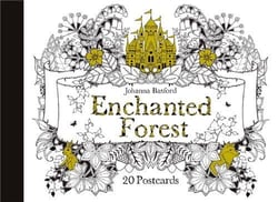 Enchanted Forest 20 Postcards /anglais