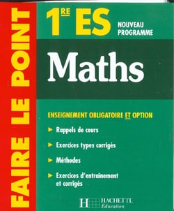 Faire le point - mathematiques 1e es