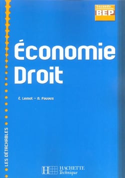 Economie droit - 2e pro bep