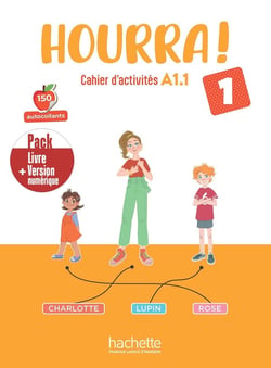 Hourra ! 1 : FLE - Cahier d'activités + version numérique