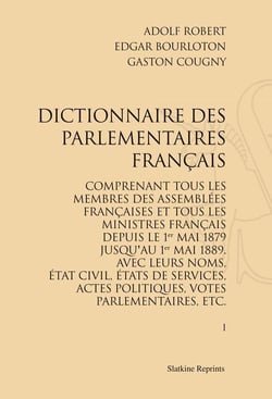 Dictionnaire des parlementaires français
