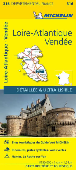 Cartes départementales n.316 : Loire-Atlantique, Vendée