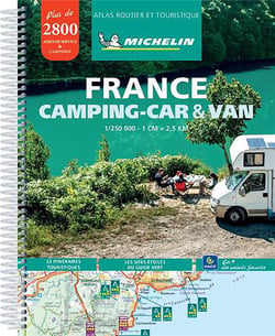 France camping-car & van : Atlas routier et touristique (édition 2022)