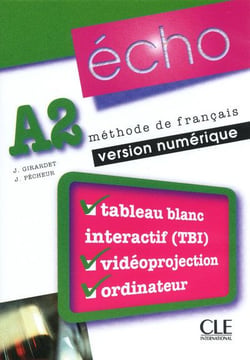Dvd rom écho - niveau a2 - méthode de français
