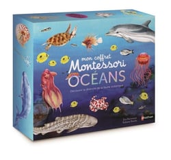 Mon coffret Montessori : les animaux des océans