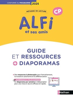 Alfi et ses amis : CP - Guide et ressources + diaporamas (édition 2024)