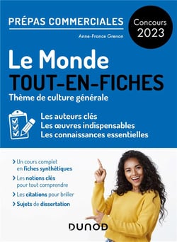 Le monde  - Prépas commerciales - Concours 2023