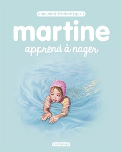 Martine apprend à nager