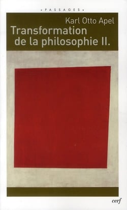Transformation de la philosophie Tome 2