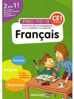 Ping pong - français - ce1 - 7/8 ans